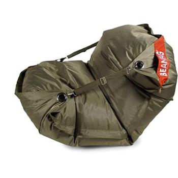 BeanBag Sedací pytel 189×140 comfort s popruhy khaki (BB189×140-gold)