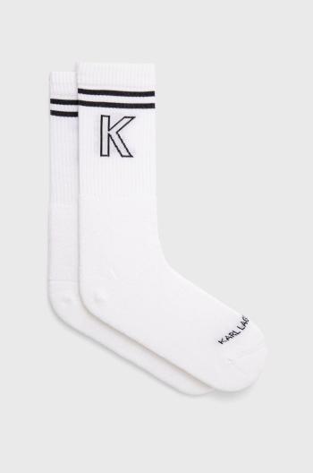 Ponožky Karl Lagerfeld pánské, bílá barva