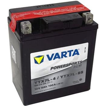 VARTA YTX7L-BS, 6Ah, 12V (506 014 005 A51 4)