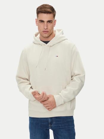 Tommy Jeans pánská béžová mikina - XL (ACG)