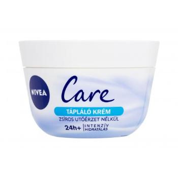 Nivea Care Nourishing Cream 50 ml denní pleťový krém pro ženy na suchou pleť; výživa a regenerace pleti; na dehydratovanou pleť