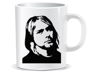 Hrnek Premium Kurt Cobain