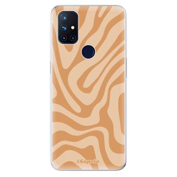 Odolné silikonové pouzdro iSaprio - Zebra Orange - OnePlus Nord N10 5G