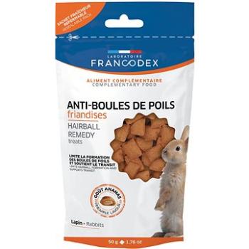 Francodex Pochoutka Hairball remedy králík 50 g (121)