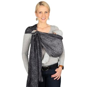 Hoppediz Ring-Sling Jacquard Malmö Stone