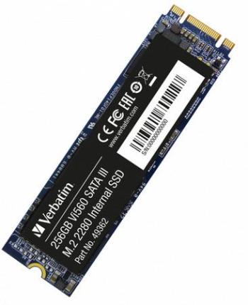 Verbatim M.2 SATA III SSD Vi560 S3, 256GB, 49362