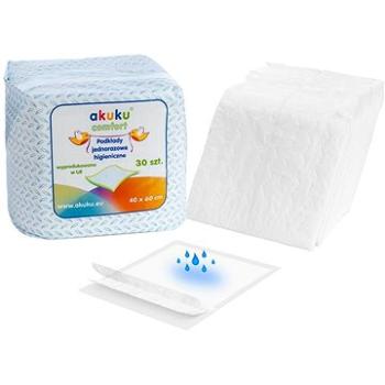 AKUKU jednorázové hygienické podložky 40 × 60 cm, 30 ks (5907644003778)