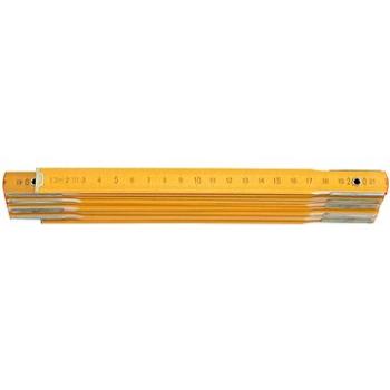 Vorel Metr skládací 1 m dřevěný žlutý (5906083150104)