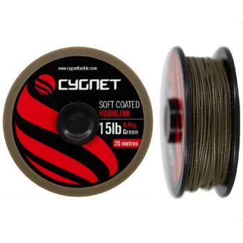 Cygnet návazcová šňůra soft coated hooklink 20 m - 45 lb 20,4 kg