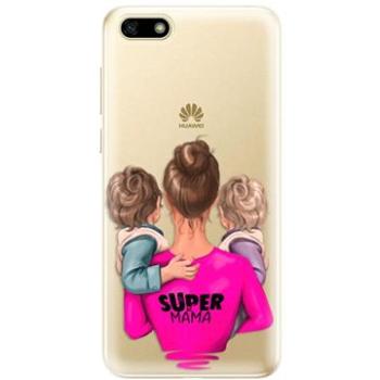 iSaprio Super Mama - Two Boys pro Huawei Y5 2018 (smtwboy-TPU2-Y5-2018)