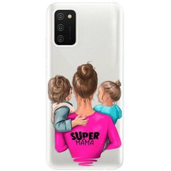 iSaprio Super Mama - Boy and Girl pro Samsung Galaxy A02s (smboygirl-TPU3-A02s)