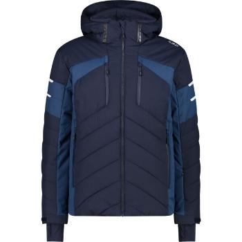 CMP MAN JACKET ZIP HOOD Pánská lyžařská bunda, tmavě modrá, velikost 52
