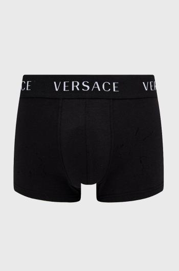 Boxerky Versace pánské, černá barva