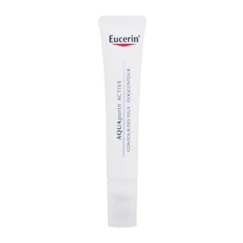 Eucerin AQUAporin Active Eye Cream 15 ml oční krém pro ženy na otoky a kruhy pod očima; na dehydratovanou pleť