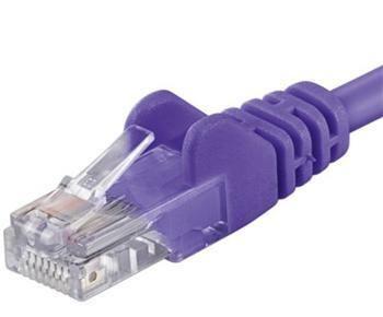 PremiumCord Patch kabel UTP RJ45-RJ45 CAT6 2m fialová