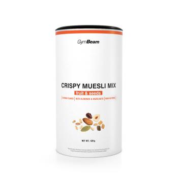 Crispy Muesli Mix 420 g bílá čokoláda ovoce - GymBeam