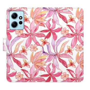 Flipové pouzdro iSaprio - Flower Pattern 10 - Xiaomi Redmi Note 12 5G