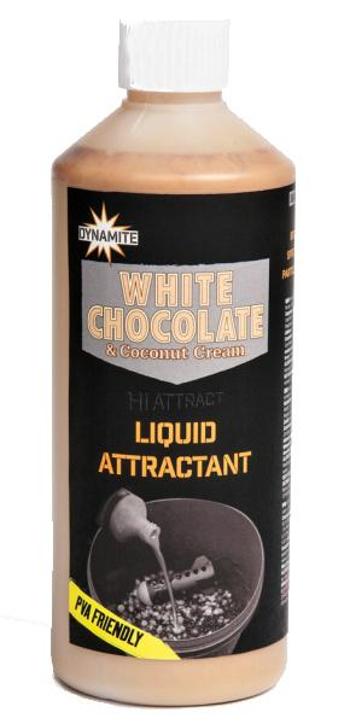 Dynamite baits liquid attractant white chocolate coconut 500 ml