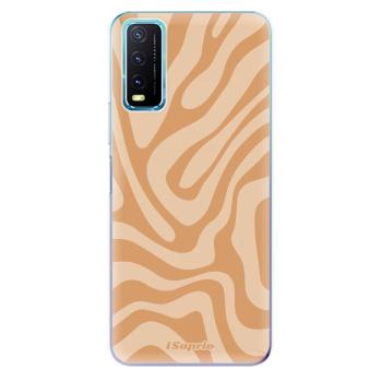 Odolné silikonové pouzdro iSaprio - Zebra Orange - Vivo Y20s