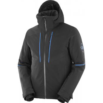 Salomon EDGE JACKET M Pánská lyžařská bunda, černá, velikost S