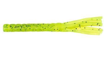 Fox rage gumová nástraha floating creature funky worm uv chartreuse - 8 ks 7 cm