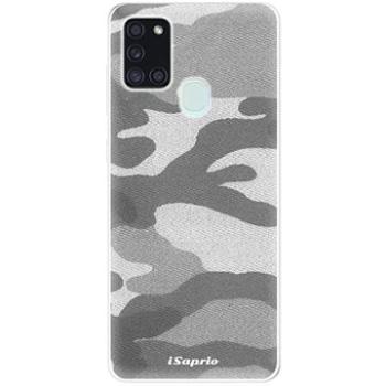 iSaprio Gray Camuflage 02 pro Samsung Galaxy A21s (graycam02-TPU3_A21s)