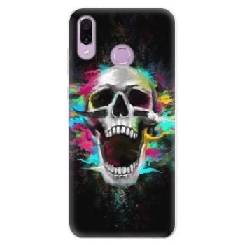 Silikonové pouzdro iSaprio - Skull in Colors - Huawei Honor Play