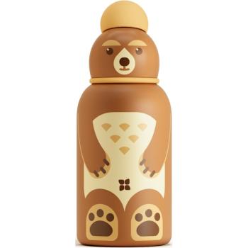Waterdrop Steel Toddler nerezová láhev na vodu pro děti Bear 400 ml