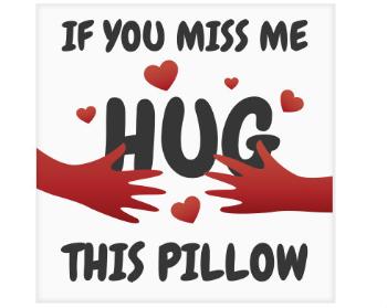 Keramická dlaždice Hug this pillow