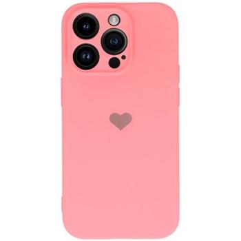 Vennus Valentýnské pouzdro Heart pro Samsung Galaxy S21 FE - růžové (TT4373)