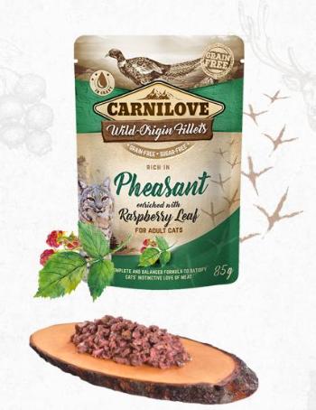 CARNILOVE cat   kapsa  ADULT  PHEASANT/rasberry - 85g