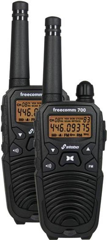 PMR radiostanice Stabo Freecomm 700 20700 sada 2 ks