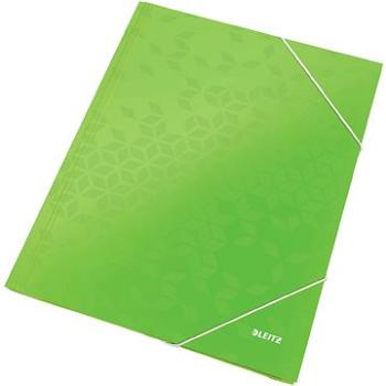 LEITZ WOW A4 s gumičkou, zelené (39820054)