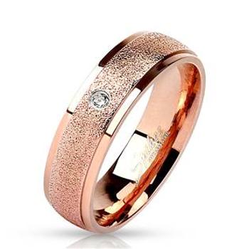 Šperky4U OPR0015 Pánský ocelový snubní prsten - velikost 52 - OPR0015-6-52