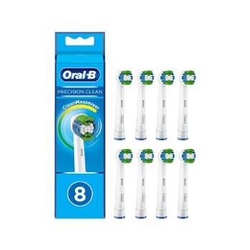 Oral-B Precision Clean Kartáčková Hlava S Technologií CleanMaximiser, Balení 8 ks (4210201360773)