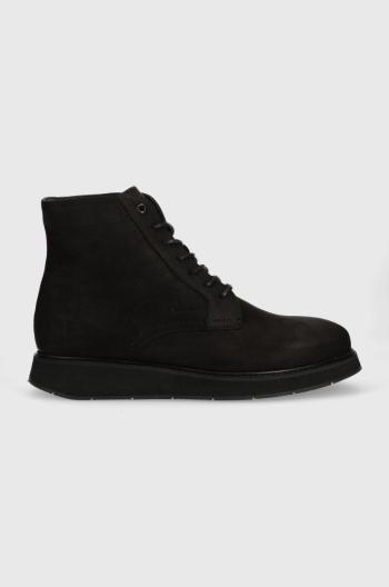 Kotníkové boty Calvin Klein Lace Up Boot pánské, černá barva