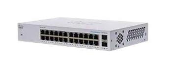 Cisco switch CBS110-24T (24xGbE, 2xGbE/SFP combo, fanless)