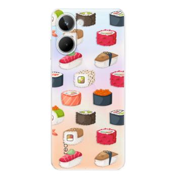 Odolné silikonové pouzdro iSaprio - Sushi Pattern - Realme 10