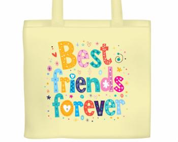 Plátěná nákupní taška Best Friends