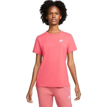 Nike NSW CLUB TEE W Dámské tričko, růžová, velikost XL