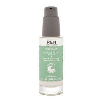 REN Clean Skincare Evercalm Anti-Redness 30 ml pleťové sérum na všechny typy pleti; na rozjasnění pleti; na citlivou a podrážděnou pleť