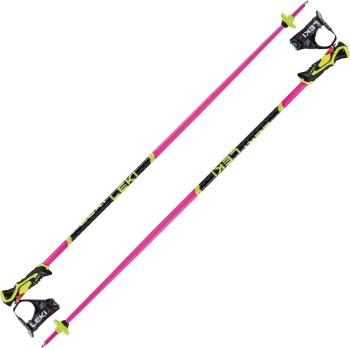 Leki WCR Lite SL 3D Neonpink/Black/Neonyellow 115 cm Lyžařské hole