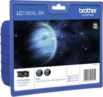 Brother Ink LC-1280XLBK originál Dual černá LC1280XLBKBP2DR