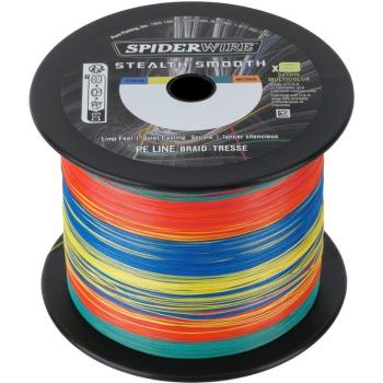 Spiderwire splétaná šňůra stealth smooth 8 multicolor metráž - 0,23 mm 23,6 kg