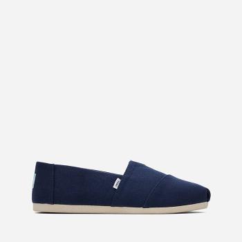 Boty Toms Recycled Cotton Canvas ALPARGATA 10017660 NAVY