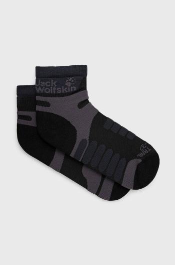 Ponožky Jack Wolfskin Cross Trail černá barva