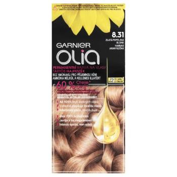 Garnier Olia 50 g barva na vlasy pro ženy 8,31 Golden Ashy Blonde na barvené vlasy; na blond vlasy; na všechny typy vlasů