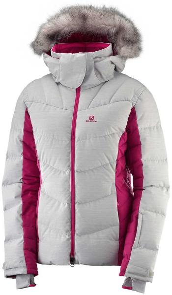 Salomon Icetown Vapor/Cerise M Lyžařská bunda