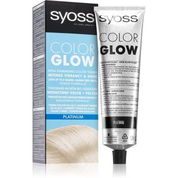 Syoss Color Glow barevný toner na vlasy odstín Platinum 100 ml