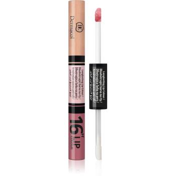 Dermacol 16H Lip Colour dlouhotrvající dvoufázová barva a lesk na rty odstín 33 4.8 g